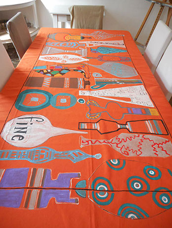 nappes faites main, soizic loquillard